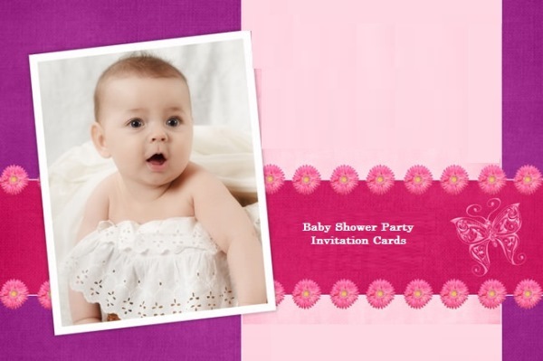 Baby Shower Party Invitation Card Ideas