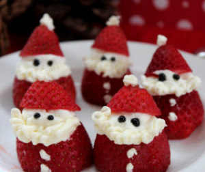 Strawberry Cheesecake Santa Recipe