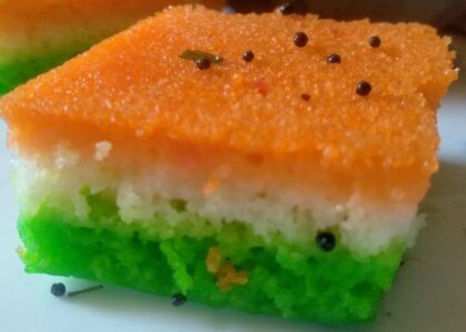 Tri Color Dhokla